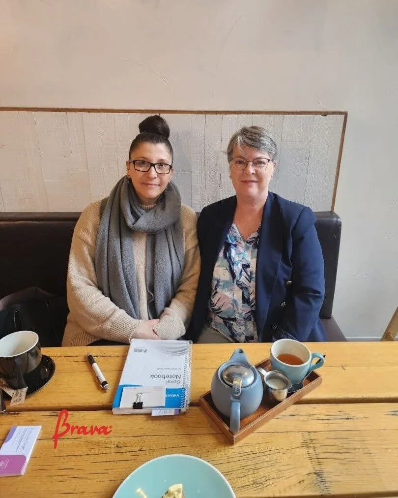 Yesterday our Brava Ambassador, Frances from @shine_your_light_learning, hosted the Brava Women in Business Brewing Power Hour with Donna from Cheikh Beauty.

It turned into a one-on-one session, which gave the perfect opportunity to dive deeply into