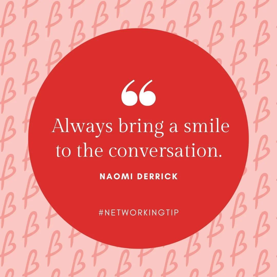 A big thank you to Naomi Derrick from Acting Performance Studio, for her networking tip today! We love your beautiful smile Naomi.

Feel free to drop your networking tip in the comments below 👇

#networkingtip #womeninbusiness #womensupportingwo