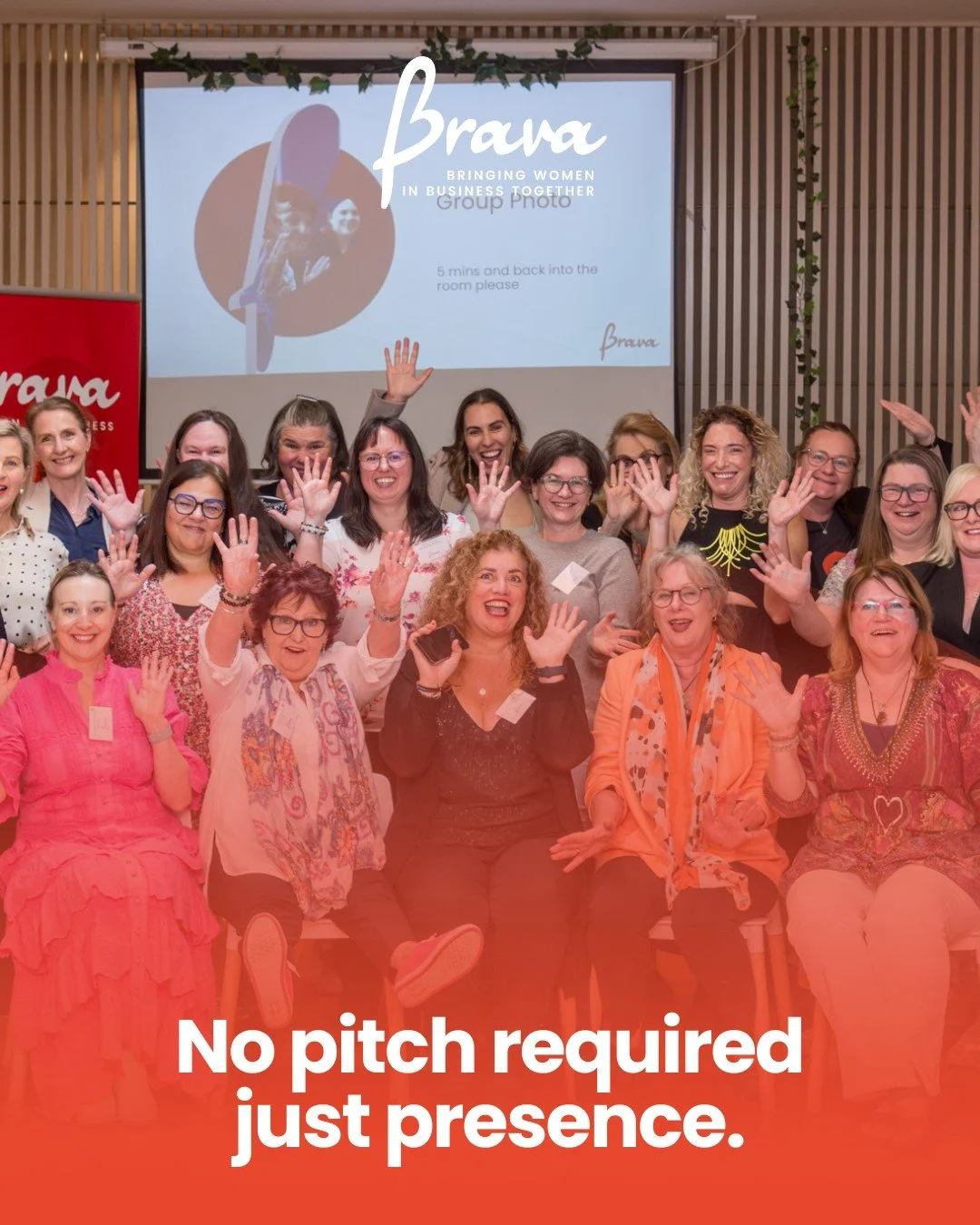 You&rsquo;re not here to pitch. You&rsquo;re here to connect.

Let go of the pressure to impress. At Brava, conversations flow naturally and so does trust.

Brava is where business starts with heart. Try your first event free.

#NoPressureNetwo