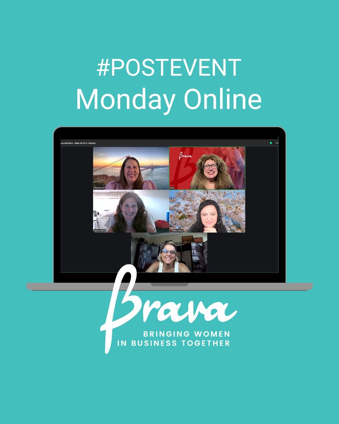 👏 A big thank you to everyone who joined us today!

We kicked off our first Make Me Do It Monday with so much energy and focus. A huge welcome to our newest member, Marie Chantal, we&rsquo;re so excited to have you as part of the Brava community. 

