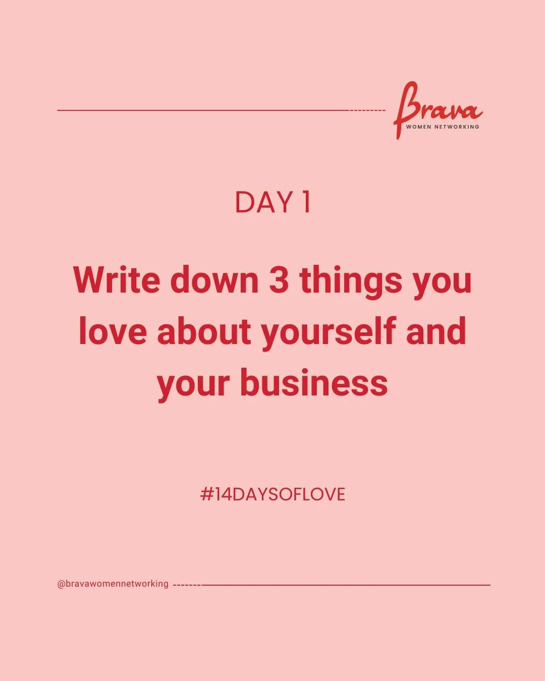 We spend a lot of time noticing what needs fixing or improving.

Today&rsquo;s prompt is about noticing what&rsquo;s already working.
What are three things you genuinely appreciate about yourself or your business right now? They don&rsquo;t have to b
