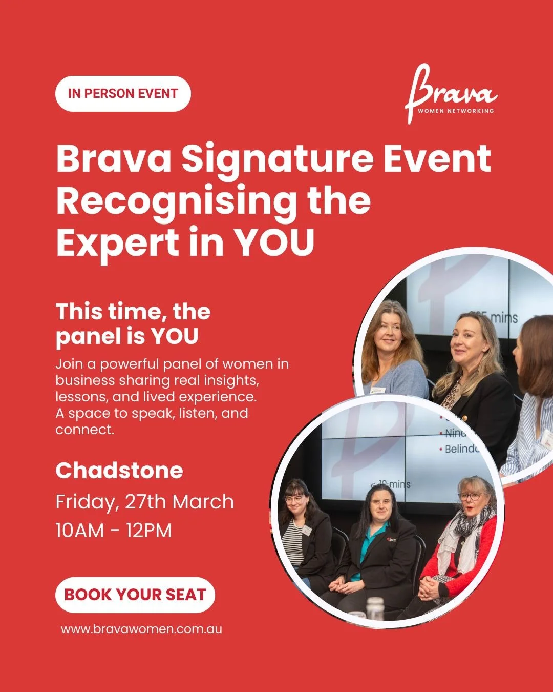 What if the next level of your business starts with one conversation?

While we celebrate International Women&rsquo;s Day this March, our Growth Edition in Chadstone is designed for women who are building momentum and ready for more.

This is not sur