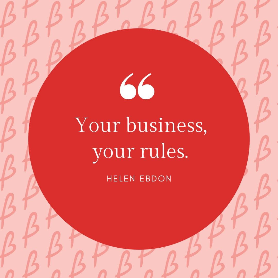 Thank you Helen Ebdon, Business and Executive Coach for today's quote.

Entrepreneurship is about carving out your own path and setting the tone for your vision. 

🌟 Remember, you have the power to make decisions, define boundaries, and shape th