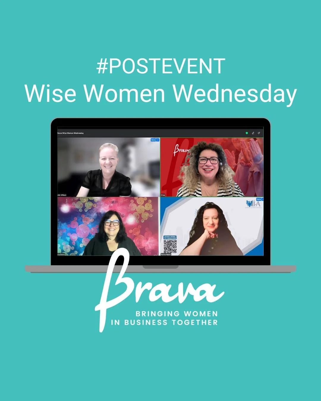 👏 A big thank you to everyone who joined us today for Wise Women Wednesday

Today at Brava Women Wise Women Wednesday, we combined powerful thinking with real-time business support&hellip; and something new is emerging.

Our business brainstorm was 