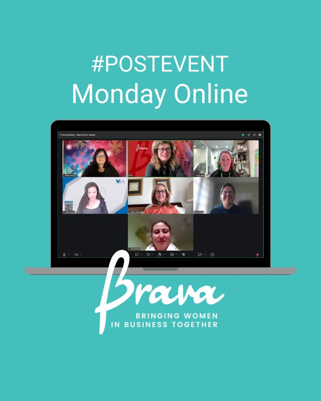 Make Me Do It Monday &ndash; Brava Women

Today our Brava members tackled the to-do list head on.
✔ Invoicing
✔ Follow-up emails and introductions
✔ Bill paying
✔ Reconciliation
✔ Sharing and inviting to upcoming Brava events

A productive room, focu
