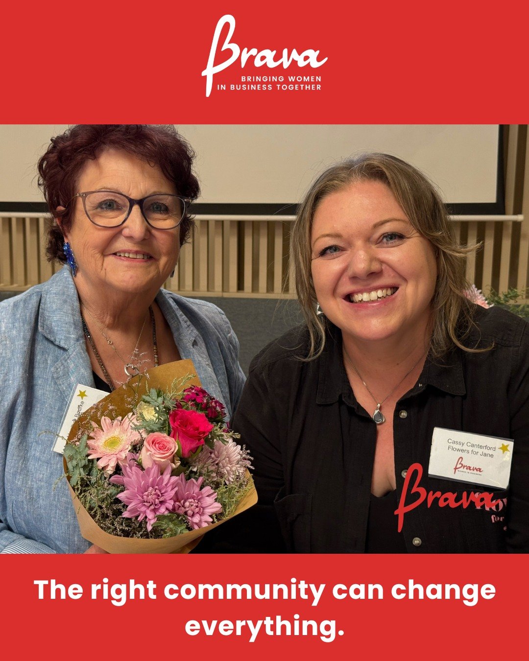 When women share knowledge, encouragement, and opportunities, we all rise.

Brava was built on that belief &mdash; and it&rsquo;s still at the heart of everything we do.

💬 Tell us: what do you love most about connecting with other women in busi