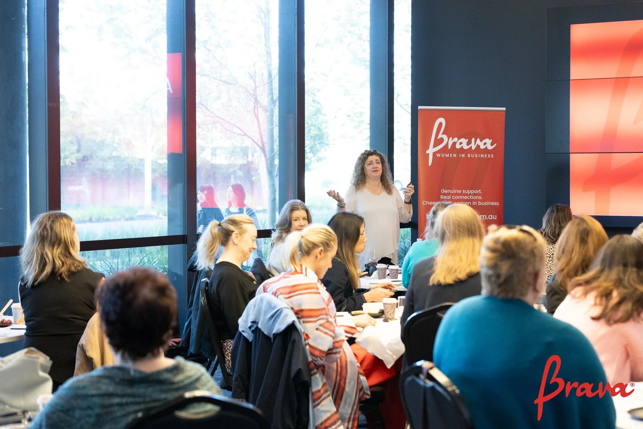 ❤️ What a wonderful morning at Brava Women Networking Chadstone! ❤️

We were delighted to welcome a full room of incredible women in business for a morning of connection, conversation, learning and support.

The event began with informal networking a