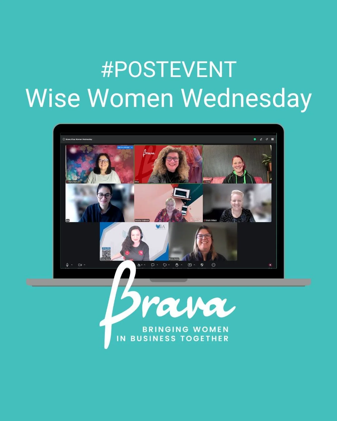 ✨ Brava Wise Women Wednesday | Connection, Learning &amp; Visibility

Today&rsquo;s Wise Women Wednesday was another wonderful blend of connection, collaboration and learning.

We kicked off with our famous 10 minute 1:1s, giving members and guests t