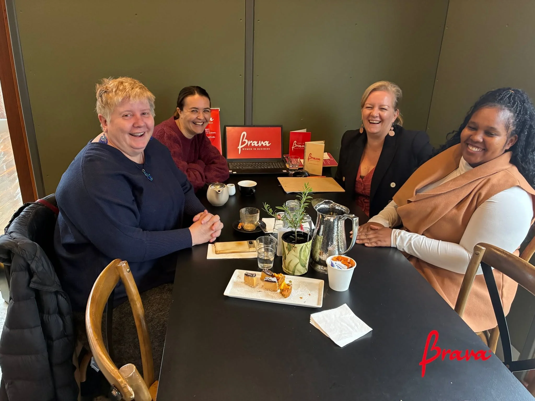 Some mornings business looks glamorous, and some mornings you're walking through the cold and rain with a coffee in hand, connecting with incredible women who remind you why community matters so much. 

This morning at Brava Brewing Connections City 