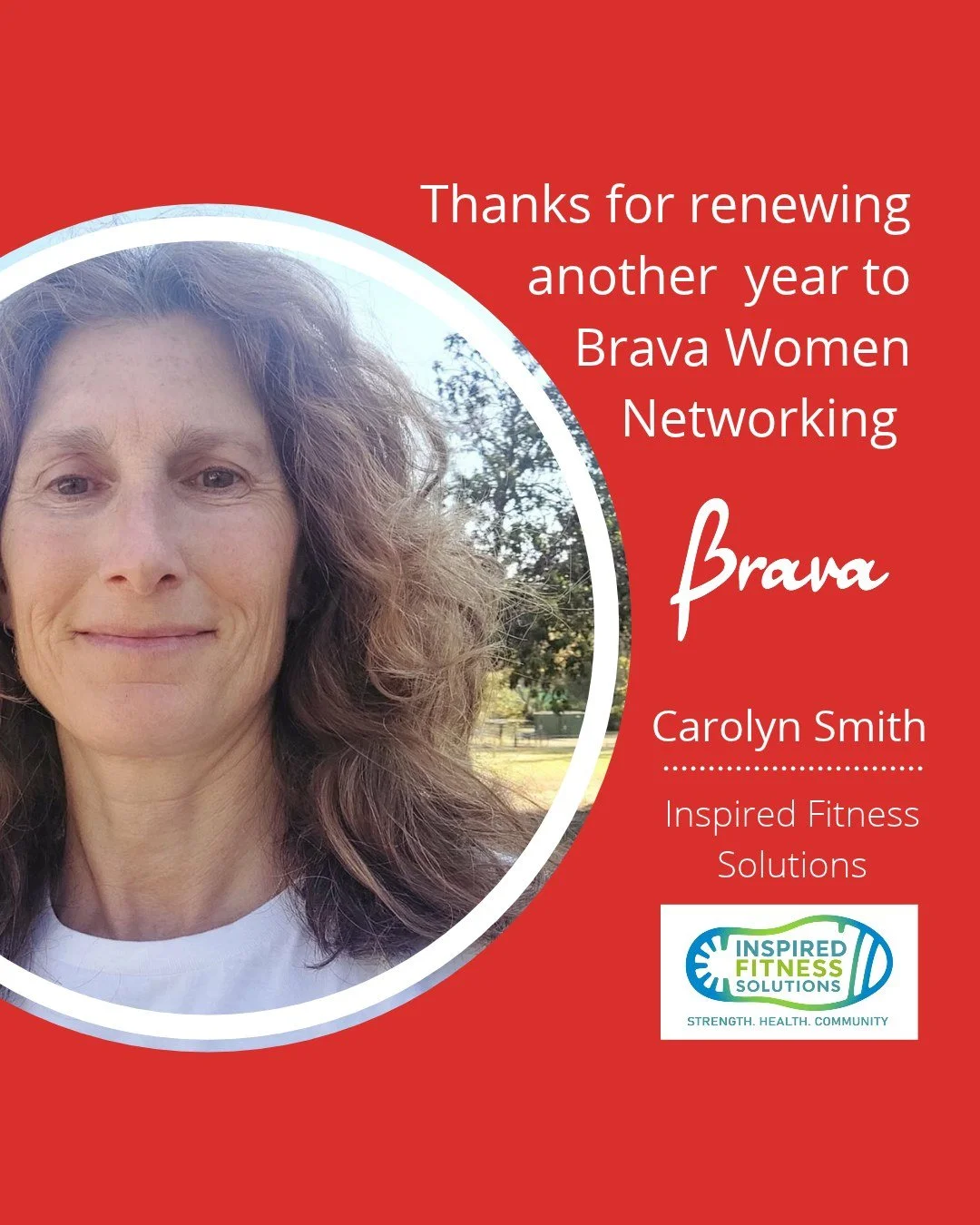 👏🏻 Please join us in welcoming Carolyn Smith of @carolyninspiredfitness for another year as a valued member. We&rsquo;re excited that you are continuing with us and thrilled to have you in our Brava Women Members-only group for another year.

If yo
