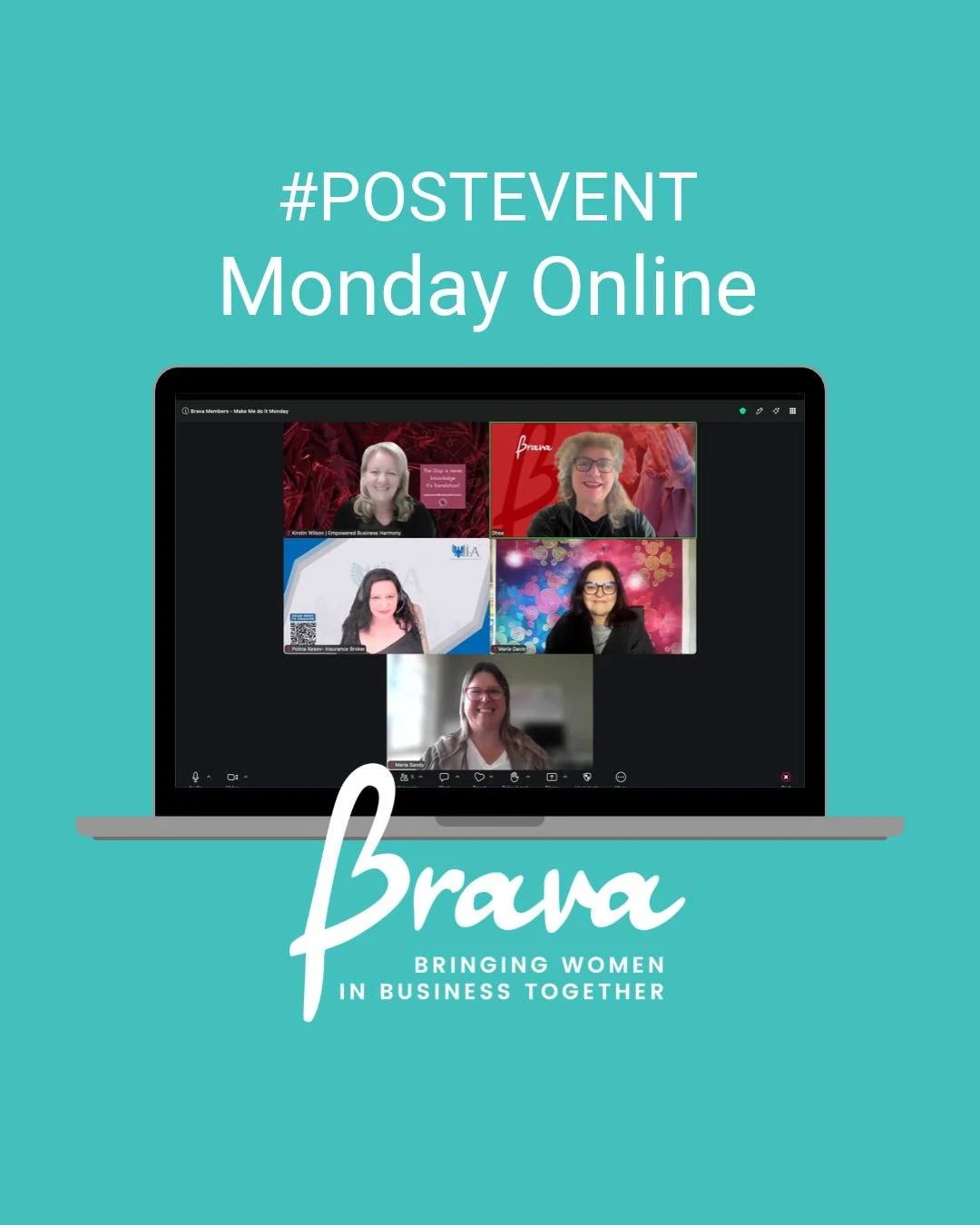 ✨ Make Me Do It Monday &ndash; Brava Women Networking

Who says Mondays are just for coffee and making another to-do list?

Our latest Make Me Do It Monday brought together Maria Davis, Maria Sandy, Kirstin Wilson, Polina Kesov and our founder, Dhea 