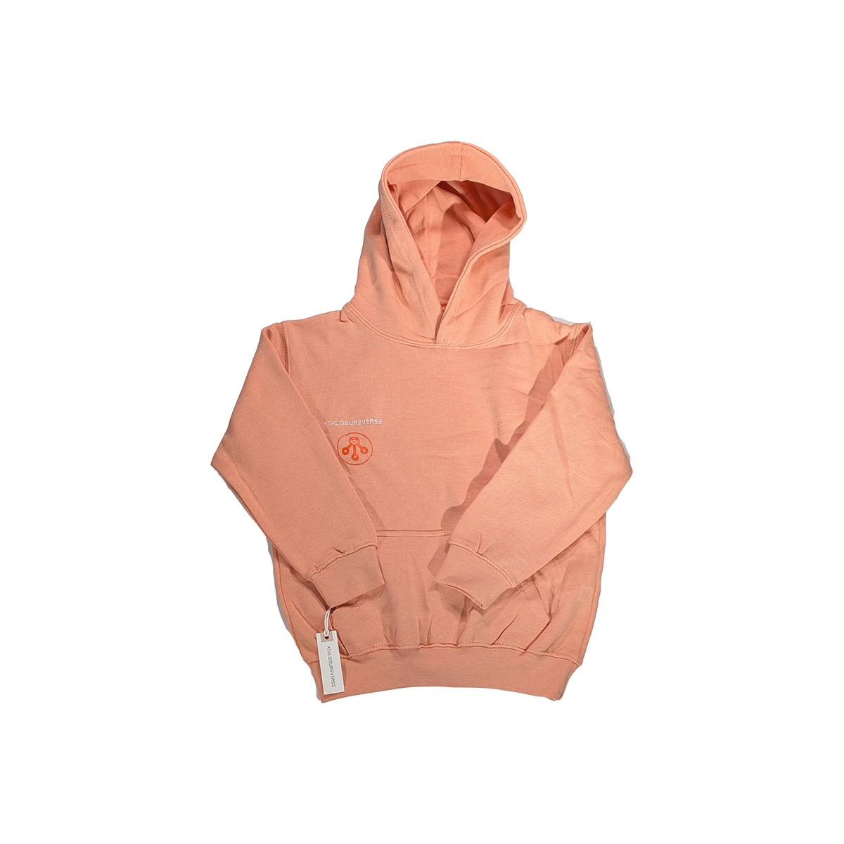 ATHLEISUREVERSE STORE CLASSIC FLEECE HOODIE JOGGER YOUTH SET Peach 1.png