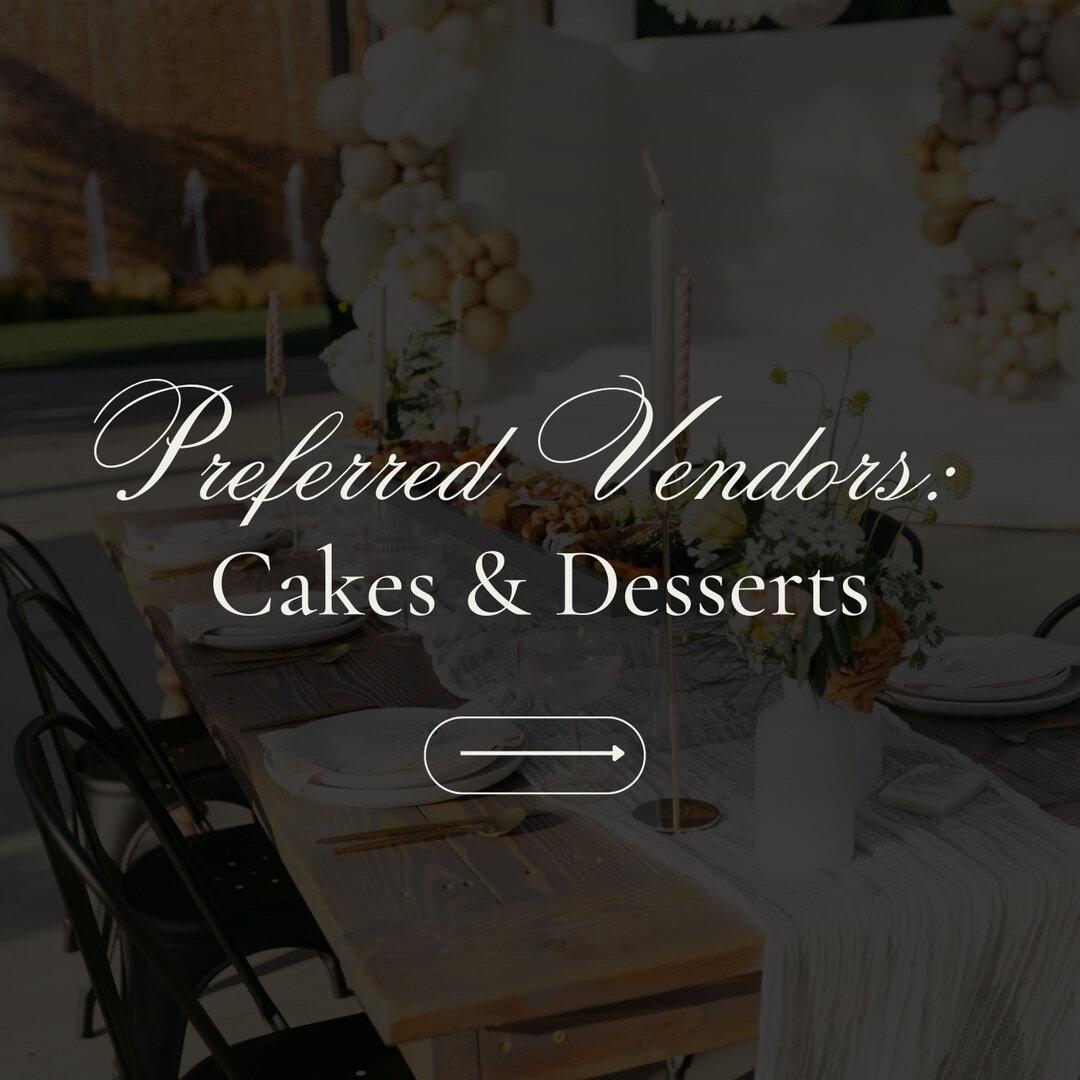 Your love story deserves a deliciously sweet ending, and that's where the right dessert company comes into play! 🍰✨ From elegant tiered cakes to mouthwatering treats, these professionals blend flavor, artistry, and love into every bite!⁣
Your weddin