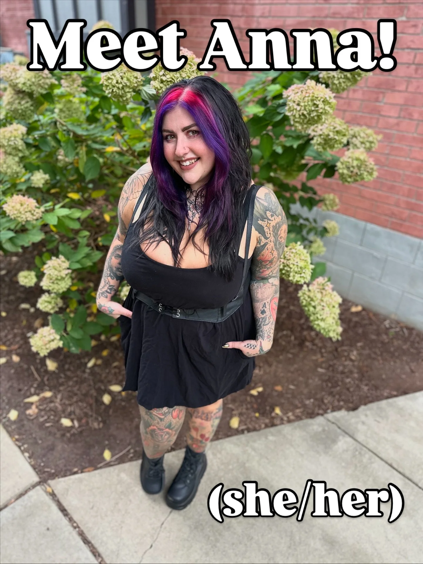 MEET ANNA! 💟 SWIPE➡️ to learn more about her!

Anna is a haircutting specialist and Neon Moon&rsquo;s salon manager!
She is originally from Winston-Salem, NC. She&rsquo;s worked a variety of jobs in the past from paralegal to bartender, but has been