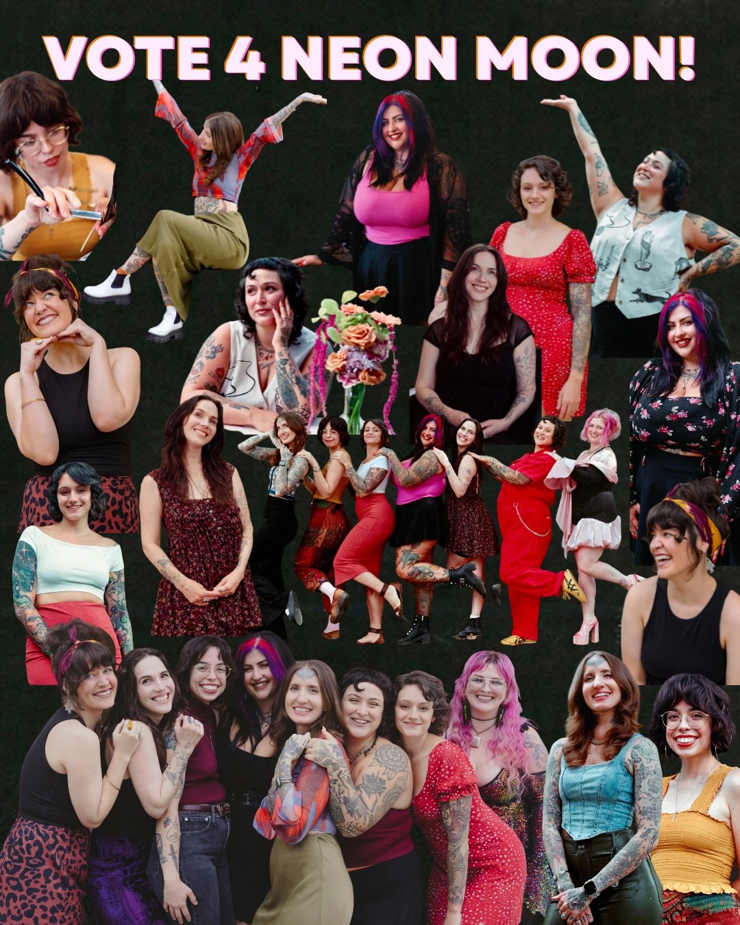 The time is here!!! ⏰ We need your help in securing our title as the NUMBER ONE salon in Western North Carolina‼️💛

If you&rsquo;re feeling frisky &amp; want to do us a favor 👉 vote for @neonmoonsalon under personal services in the @mountainxpress 