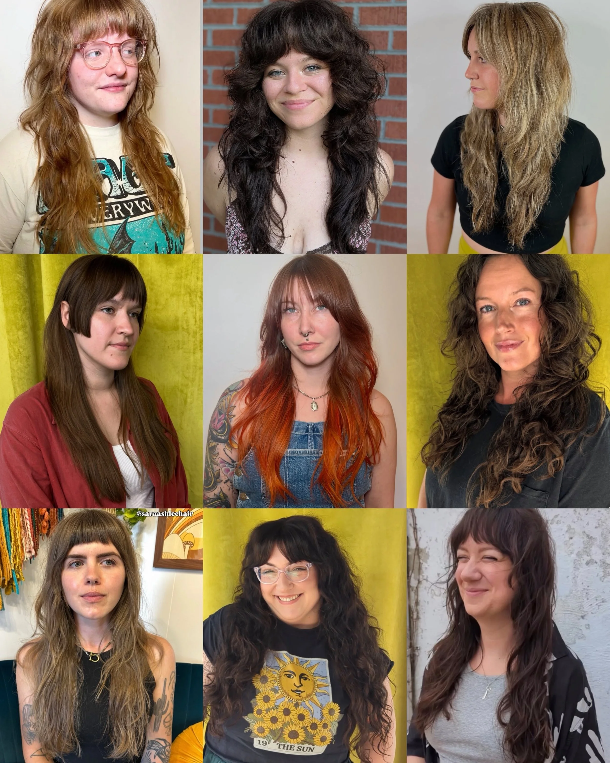 Long &amp; layered for summertime is the best combo 🌞 🌞 🌞 Our books are open and we are ready for y&rsquo;all! ✂️ Let&rsquo;s remove some weight, add in tonsssss of layers for movement, and add the perfect face framing bits for cute ponytails 🎀