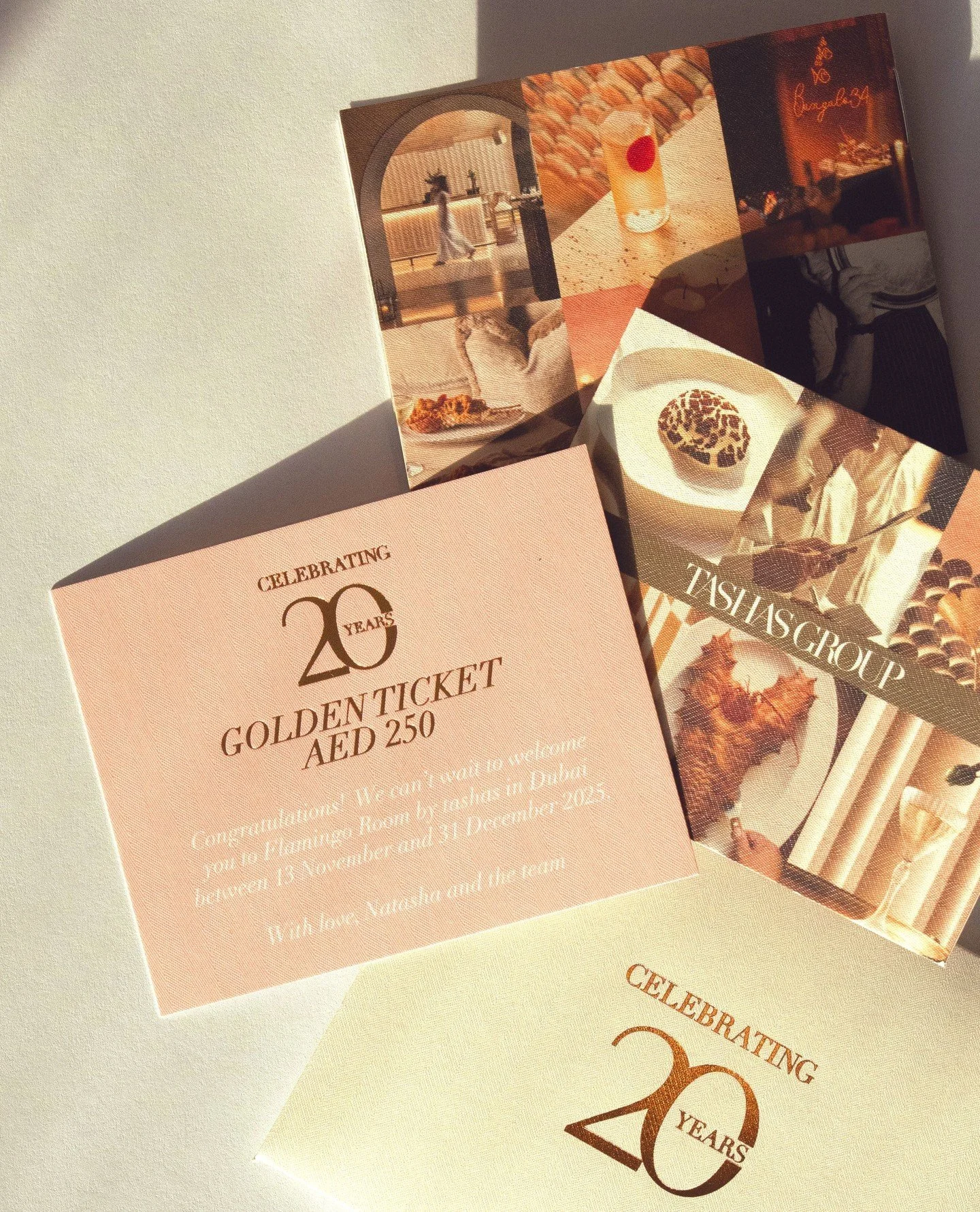 Over the last 20 years, tashas has become part of your family. Now we&rsquo;d like to introduce you to ours. Between now and 4 December we&rsquo;re giving away 2,400 vouchers worth AED 300,000 at any tashas in Dubai to experience one of our sister re