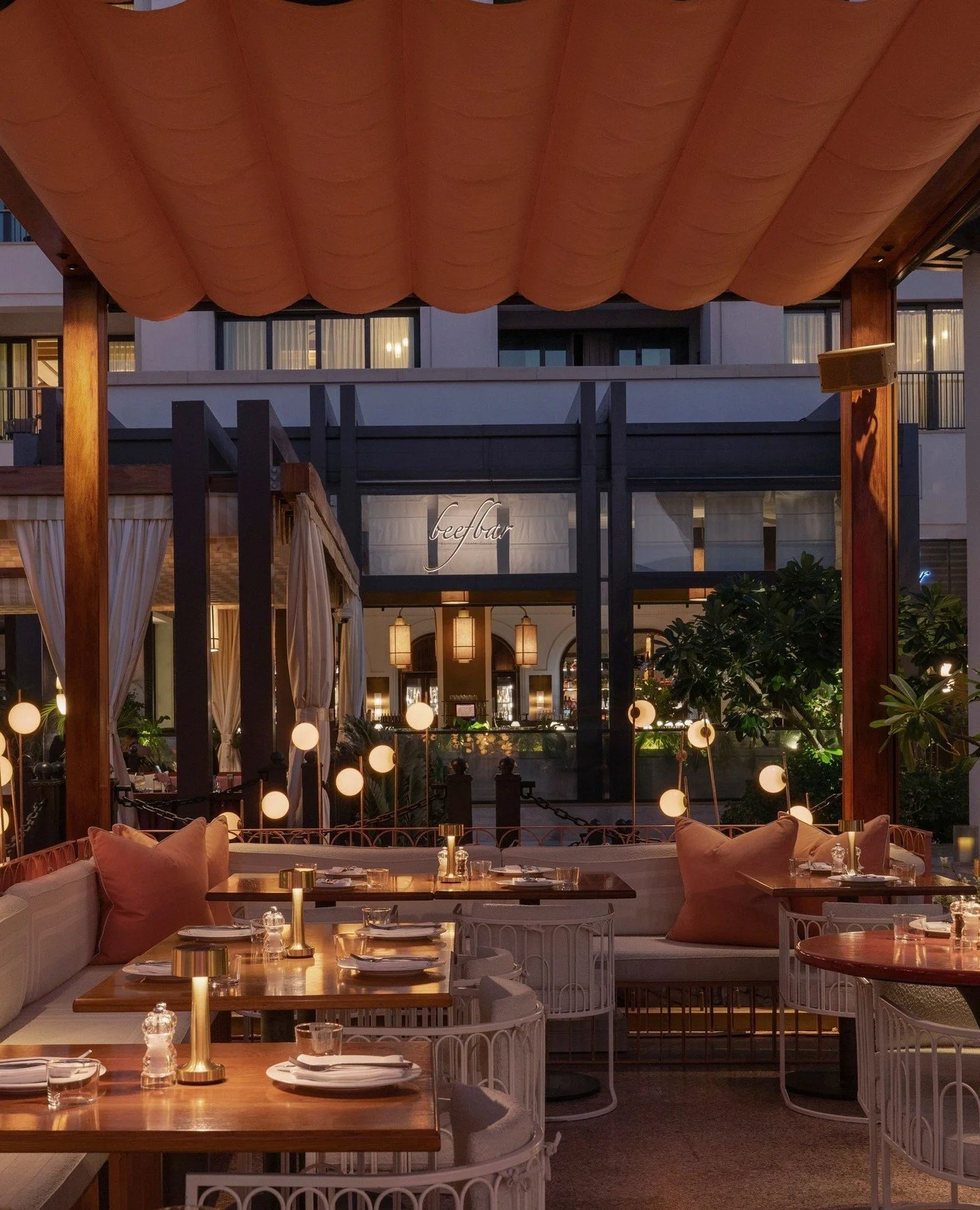 Eid brings a warmth of its own. Evenings on the terrace feel easy and familiar, a setting made for refreshing meal with friends and loved ones.⁠
⁠
#flamingoroombytashas #jumeirahalnaseem #flamingoroomdubai #terrace