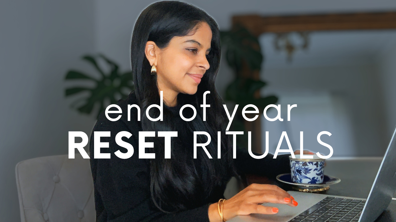 Episode #151. End of year reset routine and rituals