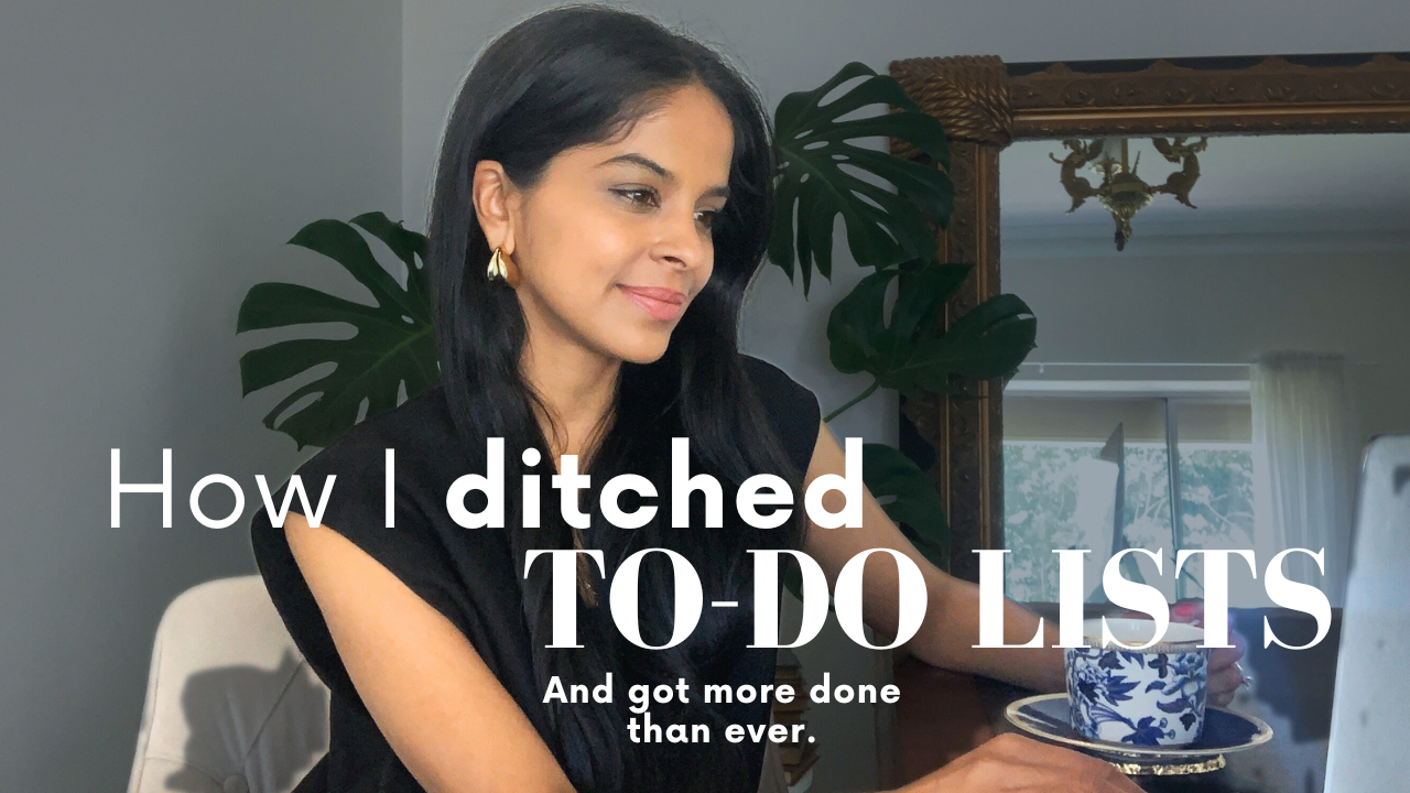 Episode #157. I stopped making to-do lists…&amp; became my most productive self 