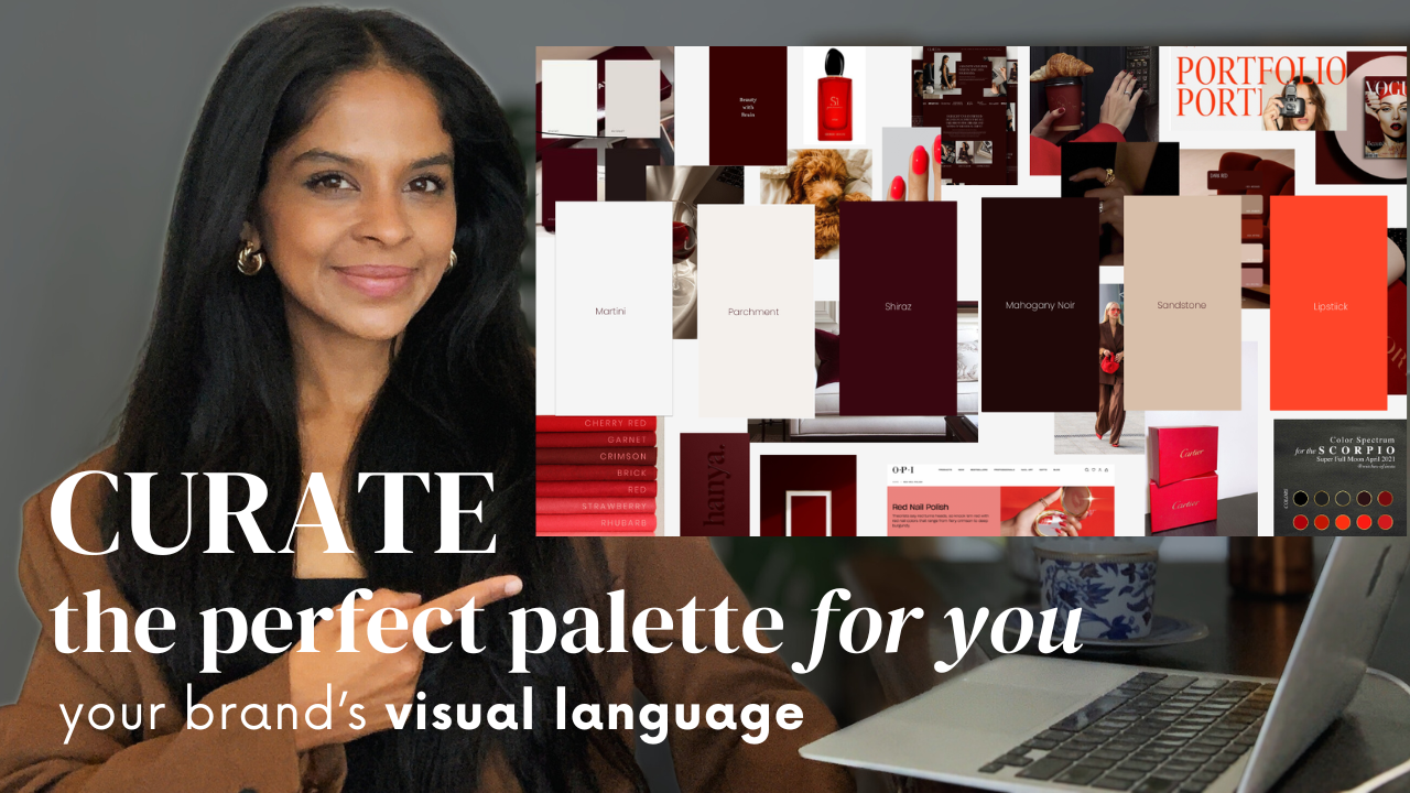 Episode #170. Create a signature colour palette for your visual identity