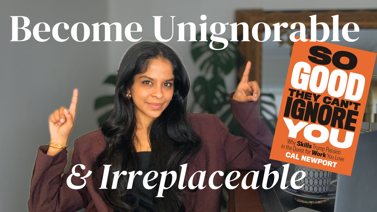 Episode #196. Get so good they can’t ignore you