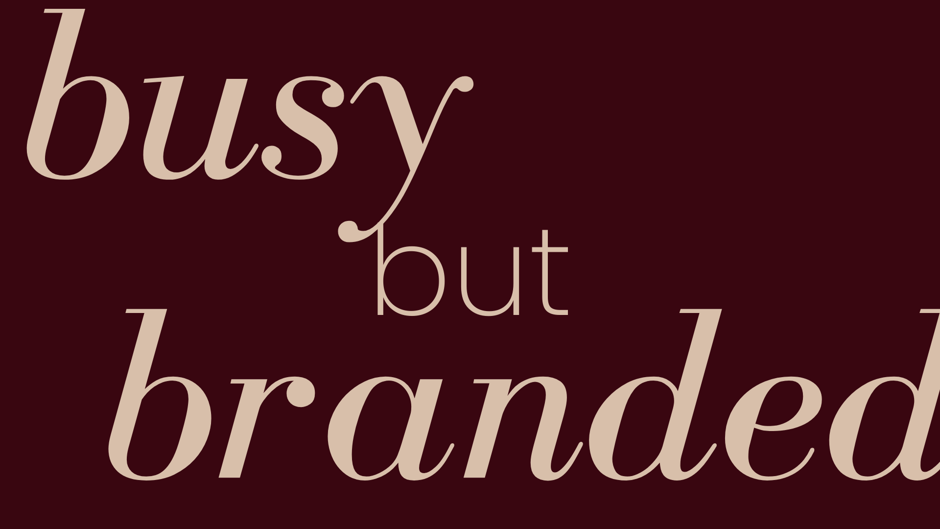 Personal Branding for Busy Professionals