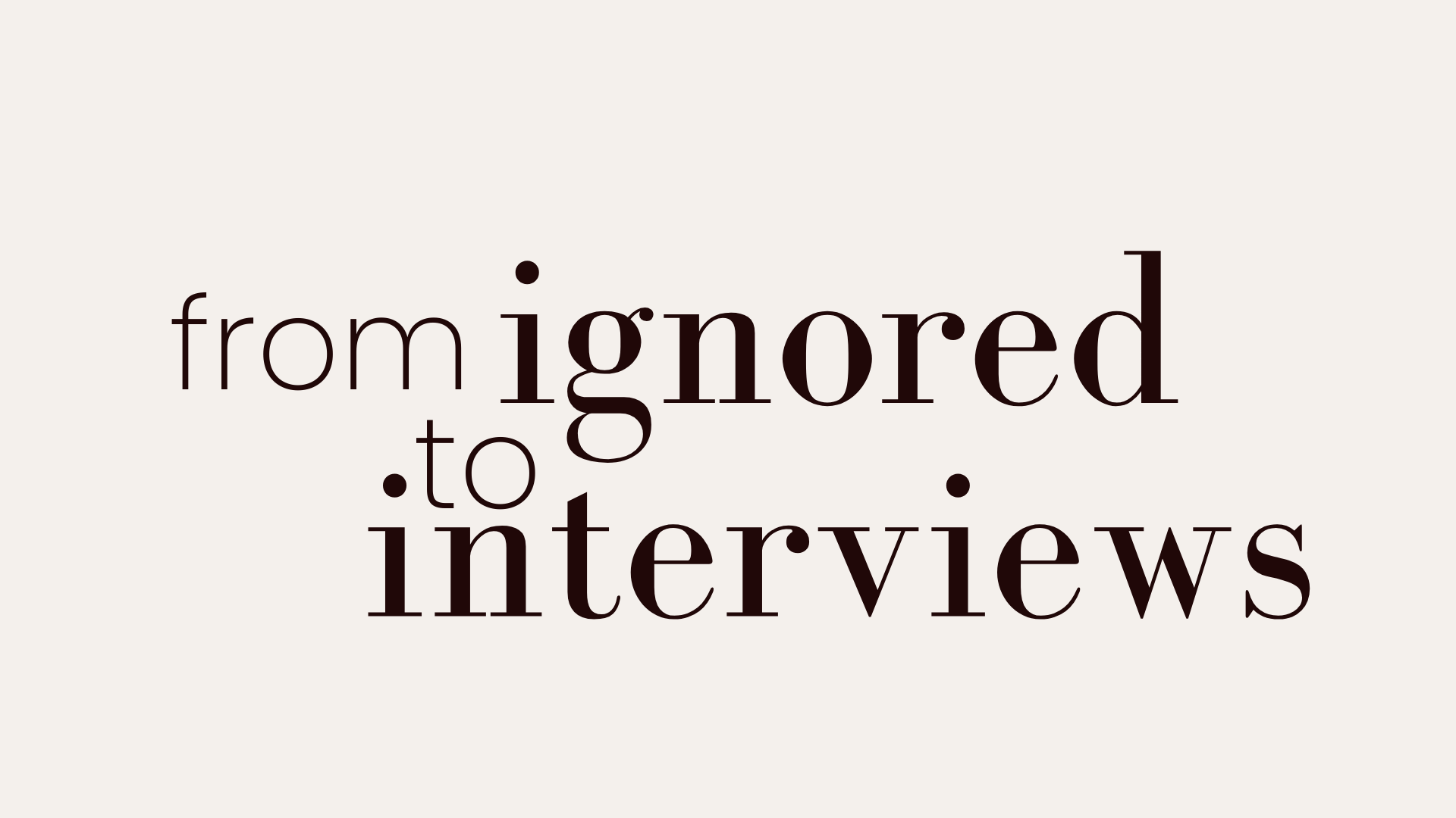 10 tiny ways your resume isn’t working for you (and what to do instead)