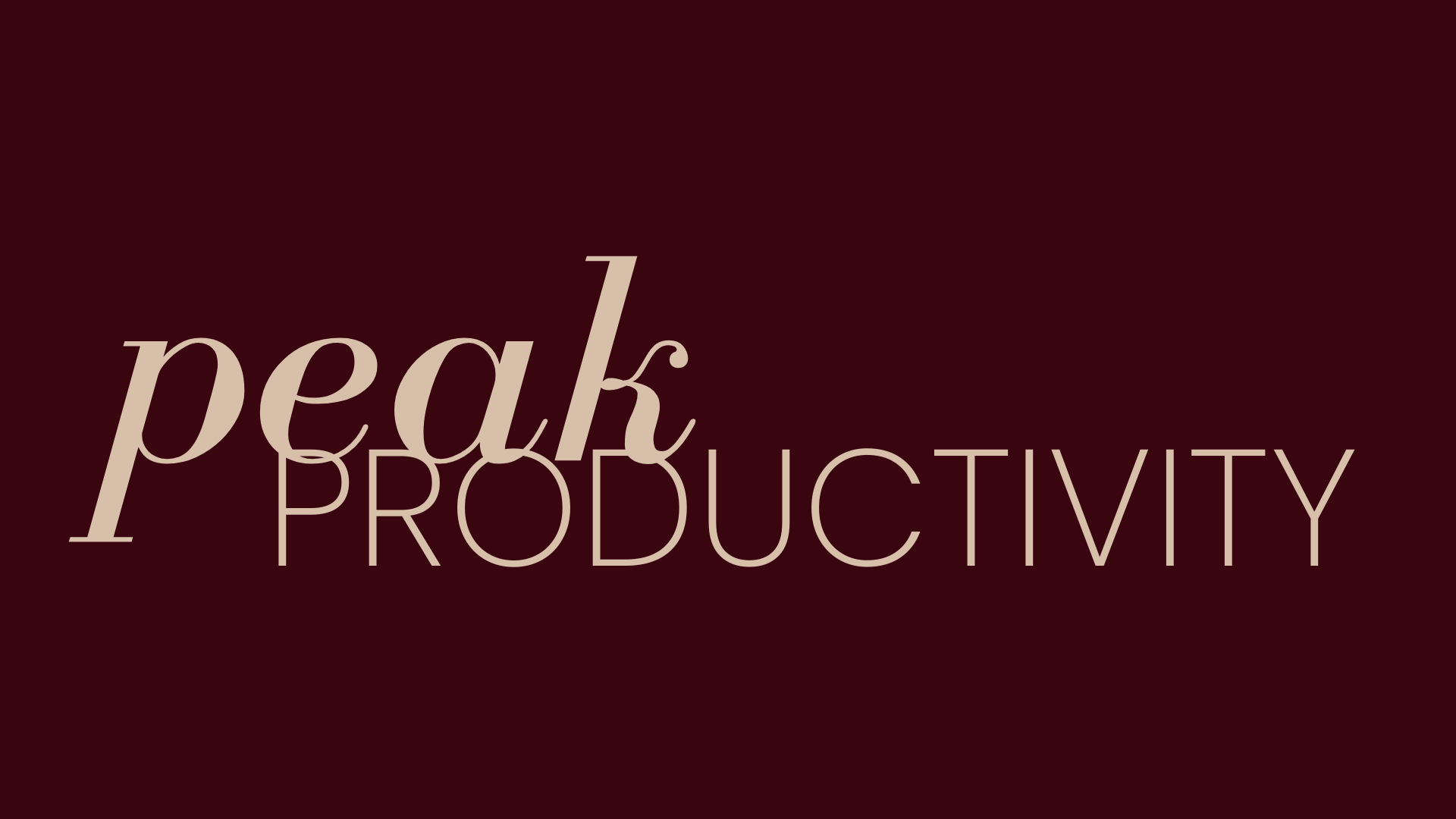 My 7 New Favourite Productivity Hacks for My Personal Brand Goals