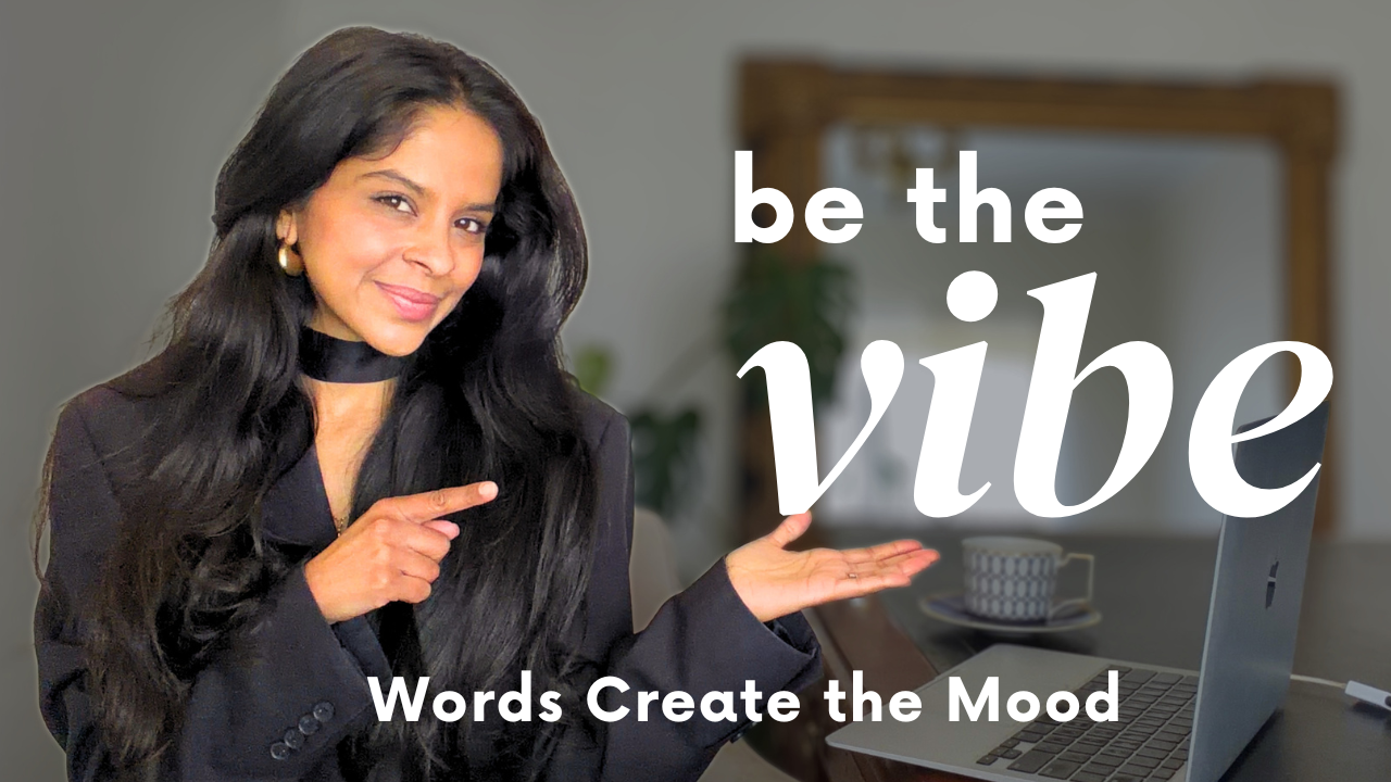 Episode #233. All about the vibes. Finding the right words for your personal brand 