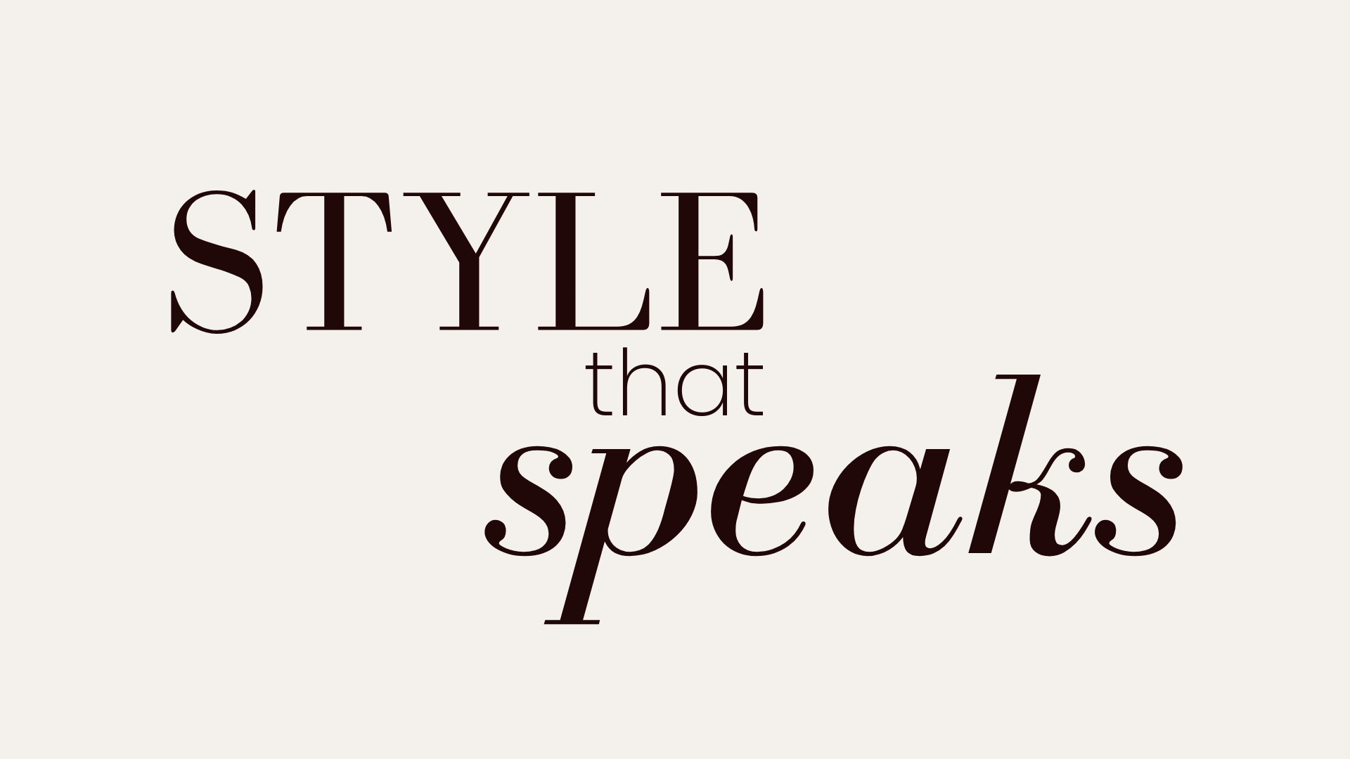 Which style personality is your personal brand?