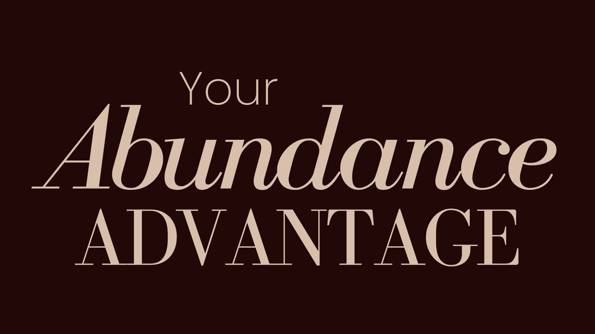 The Abundance Advantage: How High Performers Maintain Clarity Under Pressure