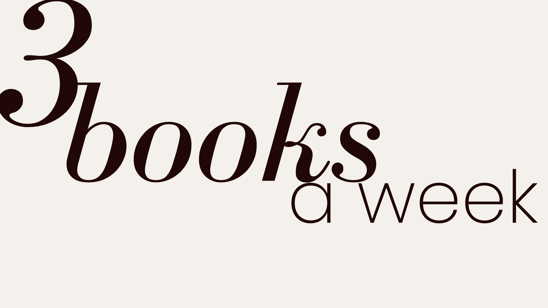 How I Read 3 Books a Week (&amp; Why)… With a Very Average Reading Speed