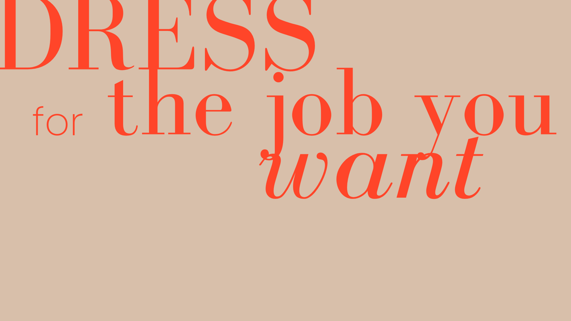 Dress for Personal Brand Success