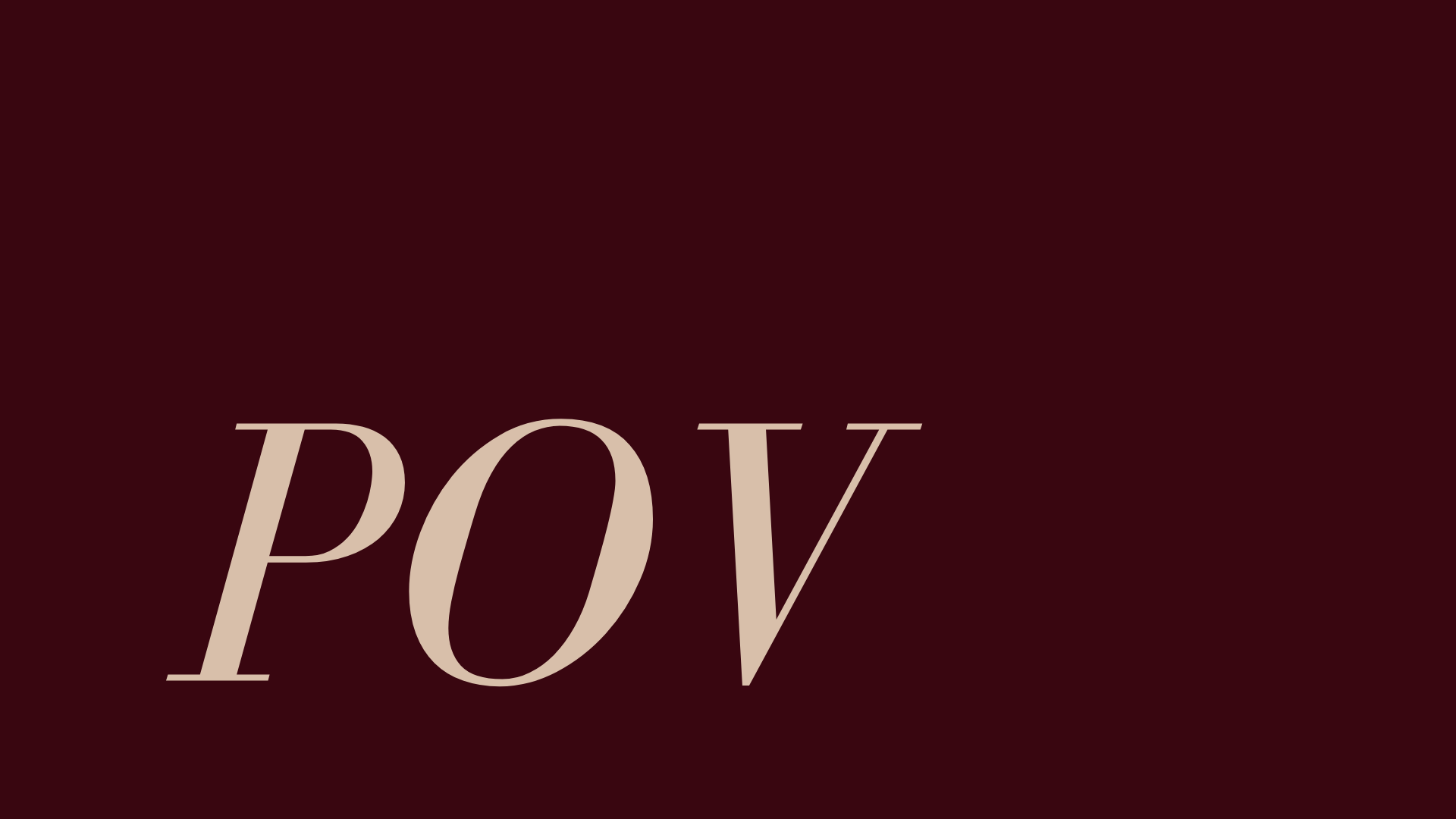 Everyone is Yapping. But Do You Have a POV?