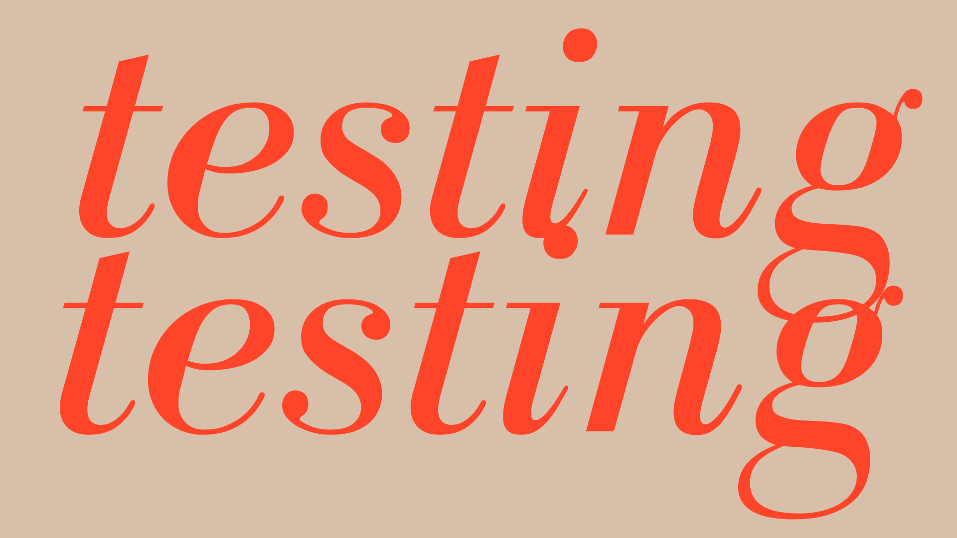 Everything is an Experiment