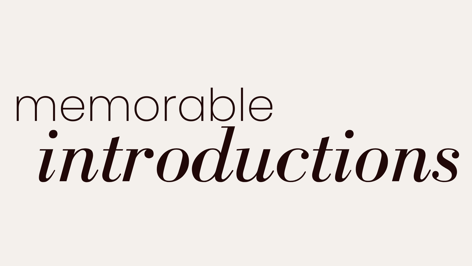 Your Personal Brand One-Liner: How to Introduce Yourself With Ease