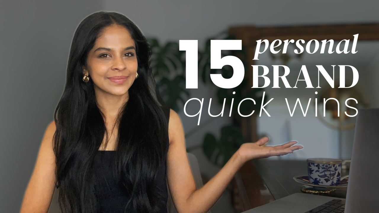 Episode #160. 15 Quick Wins for Your Personal Brand