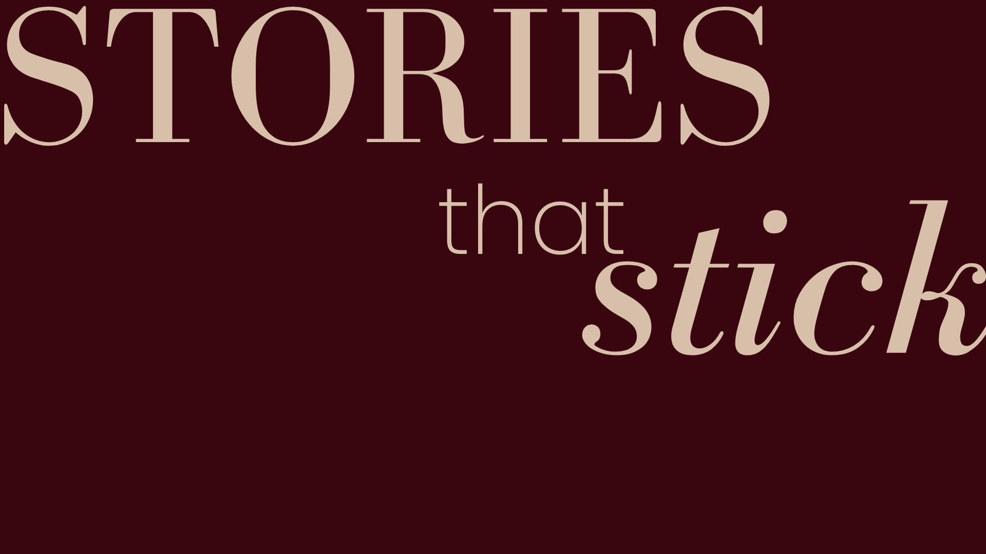 The Art of Storytelling for your Personal Brand