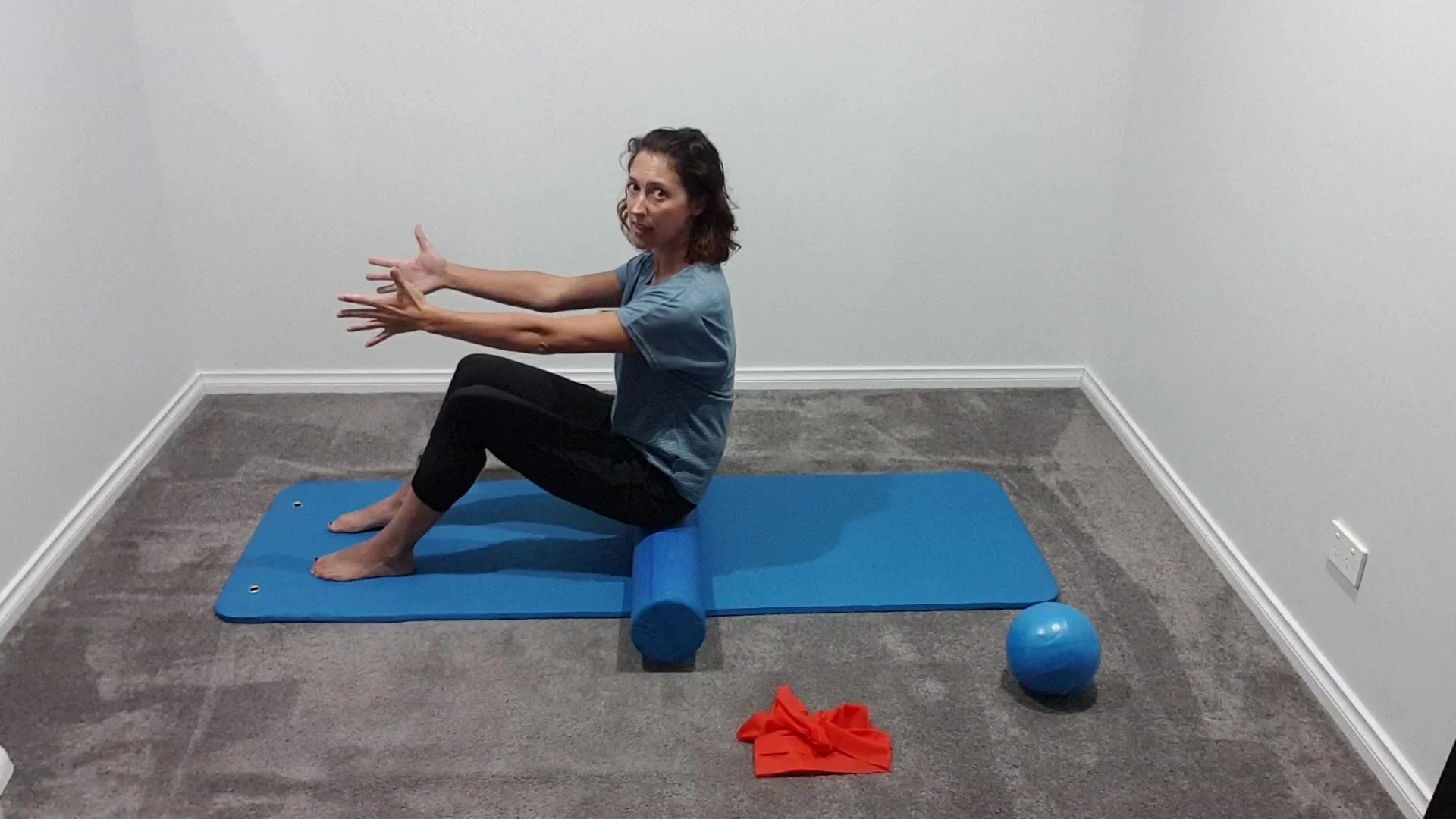 Pilates on the Roller