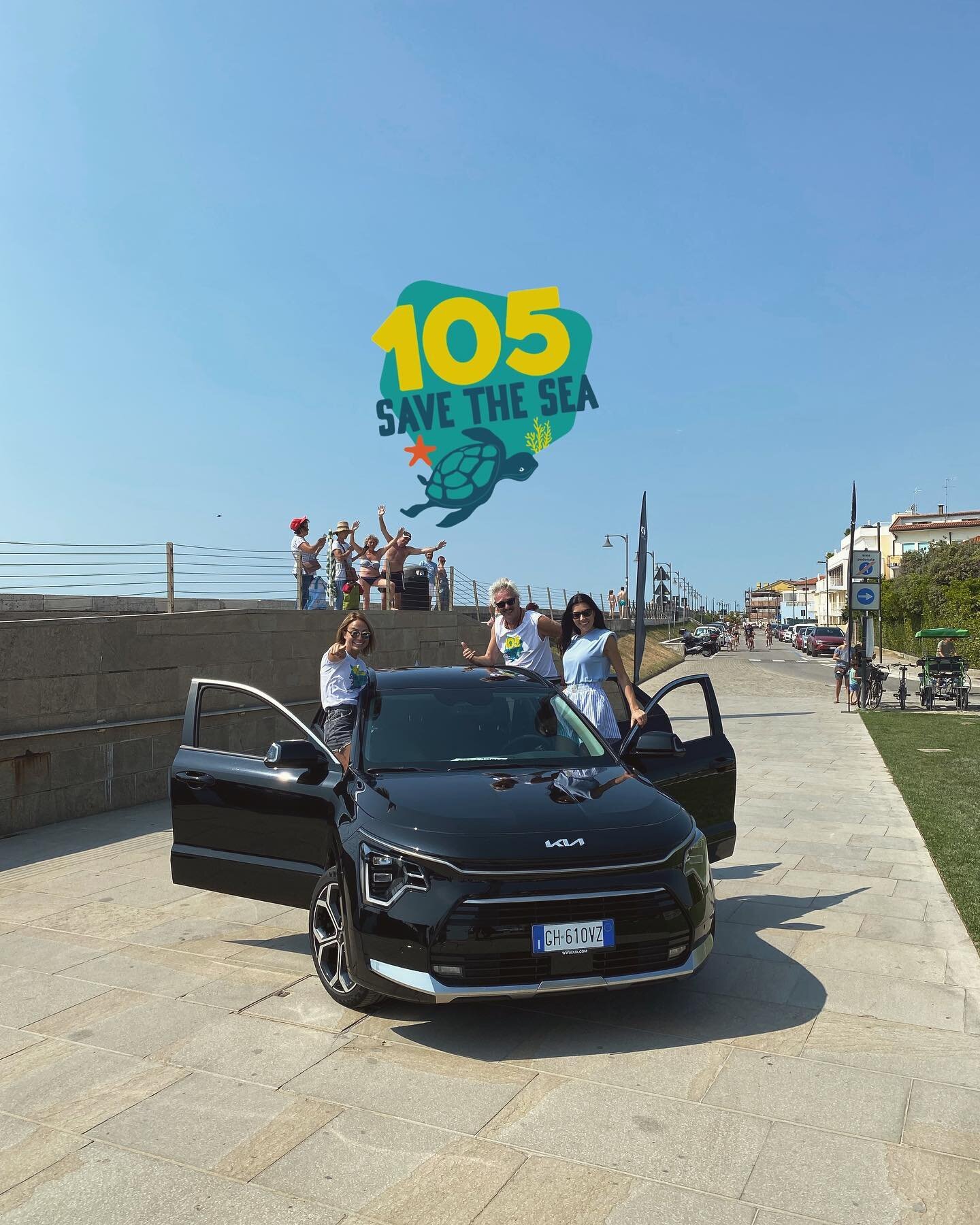 La nuova Niro Evolution in tour con @radio105 nell&rsquo;iniziativa benefica #105savethesea a Caorle