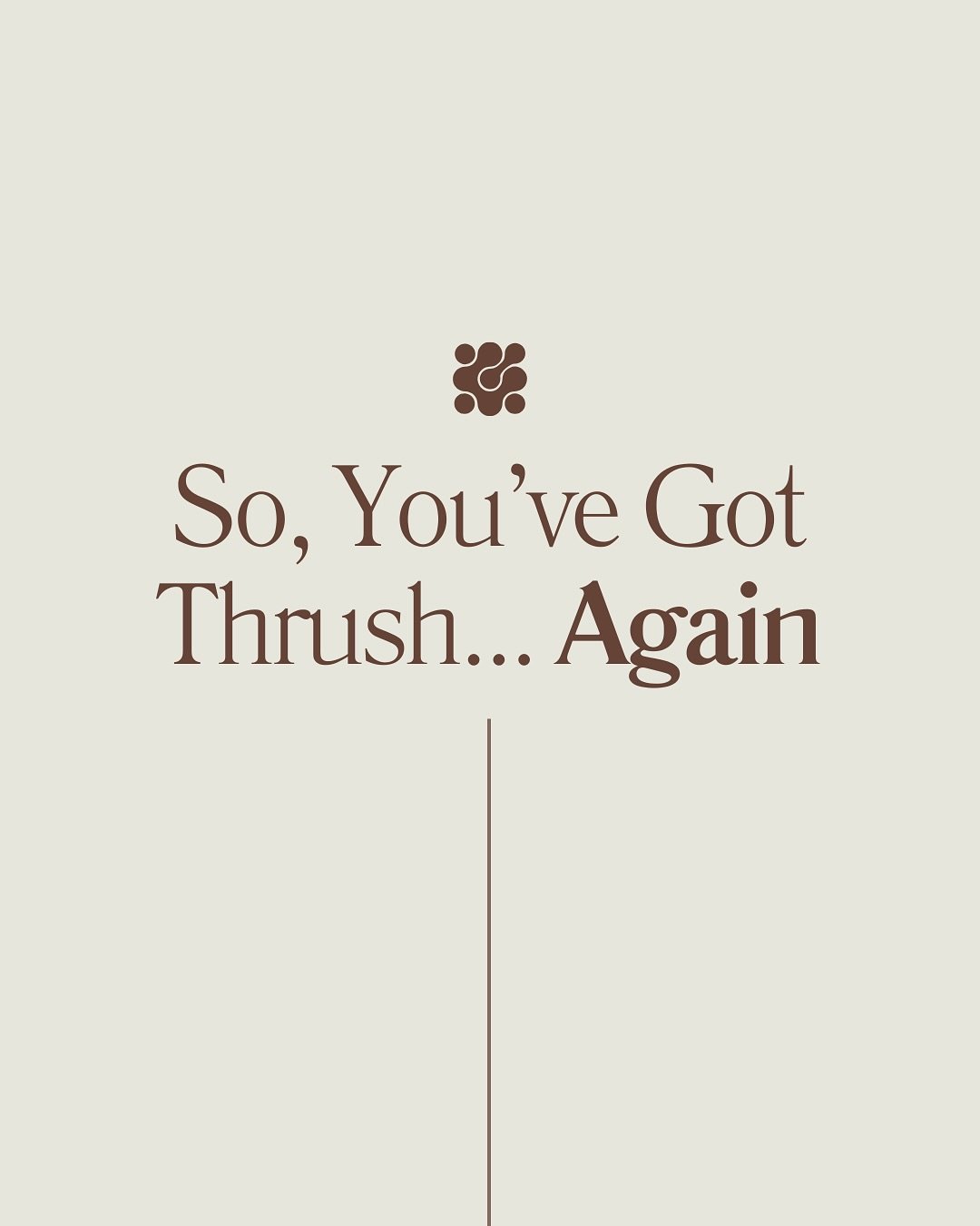 The itching. The burning. The discharge. 🫠

You&rsquo;ve been doing all the &ldquo;right&rdquo; things - cotton underwear, ditching soap, taking your probiotic like clockwork - but thrush STILL keeps coming back.

Here&rsquo;s the deal: recurrent th