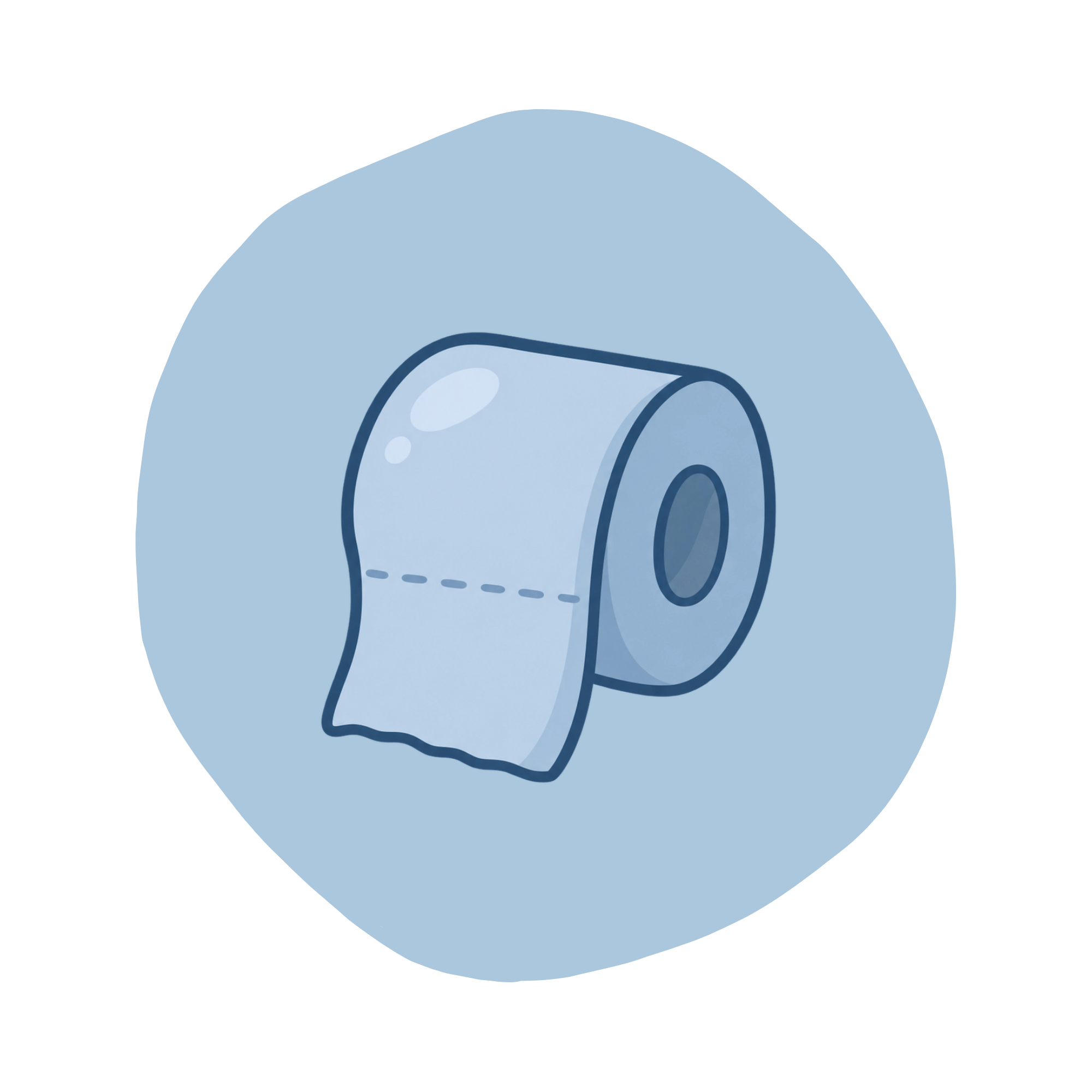 toilet paper graphic