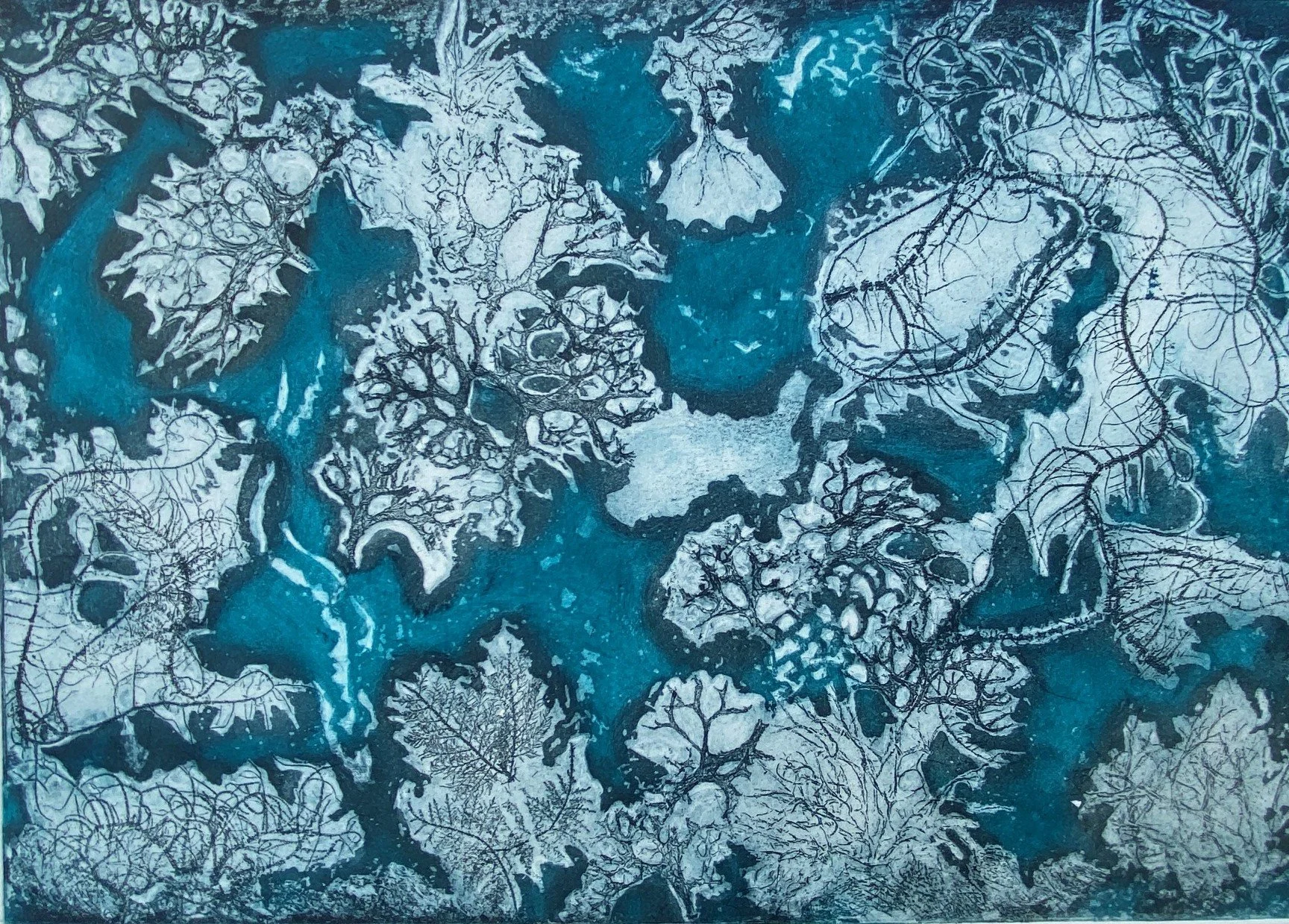 Undersea Blue - Heather Graham