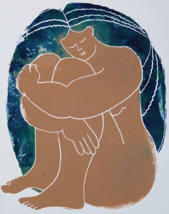Sleeper 1  - Sue Ribbans