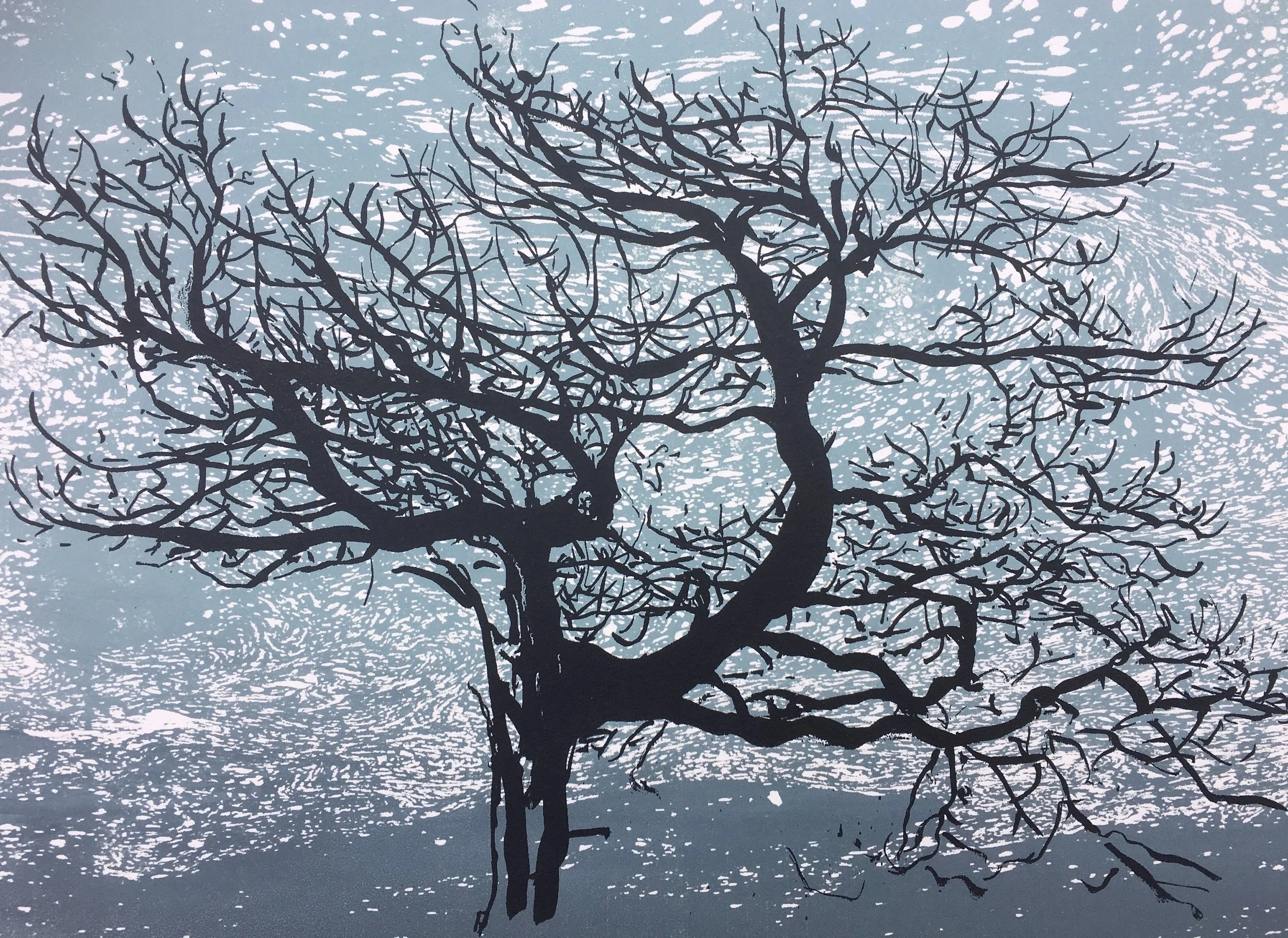 Winter Tree (Grey) - Heather Graham
