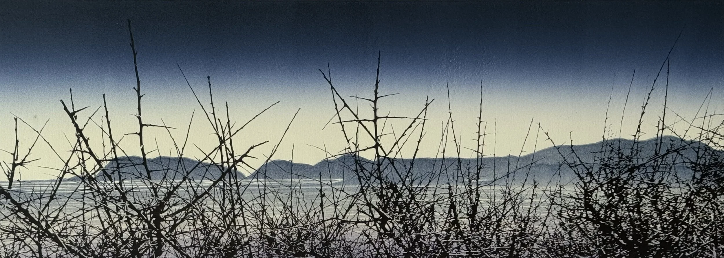 Pritchard_Walking Towards Ramsey_Linocut and Screenprint 1.JPG