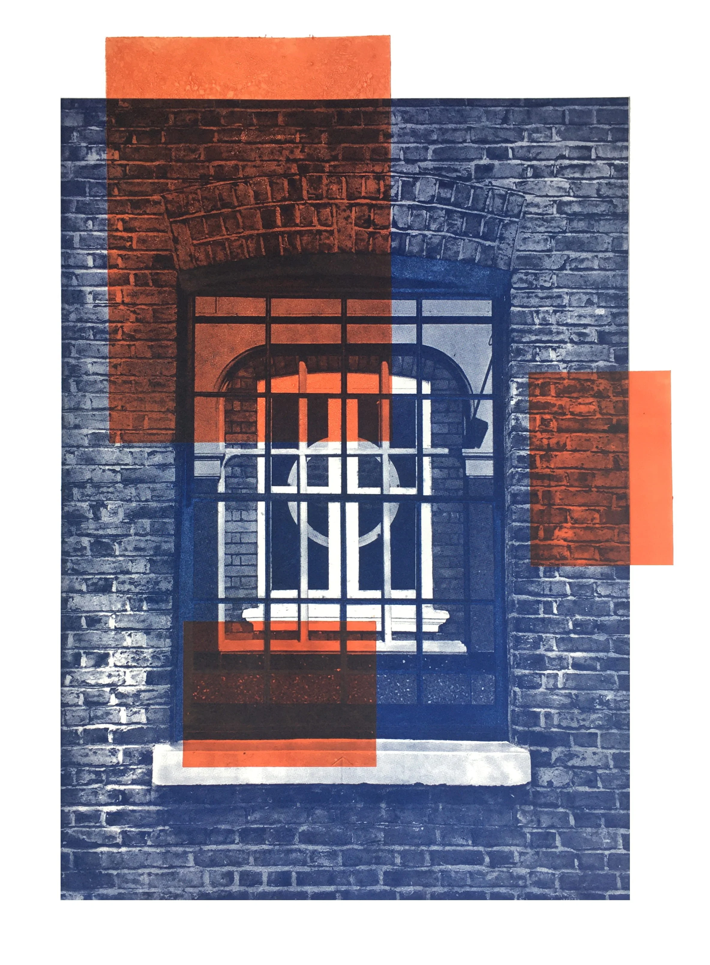  Frames series 2021  
Photo etching, aquatint and chine-cole 
45 x 65 cm