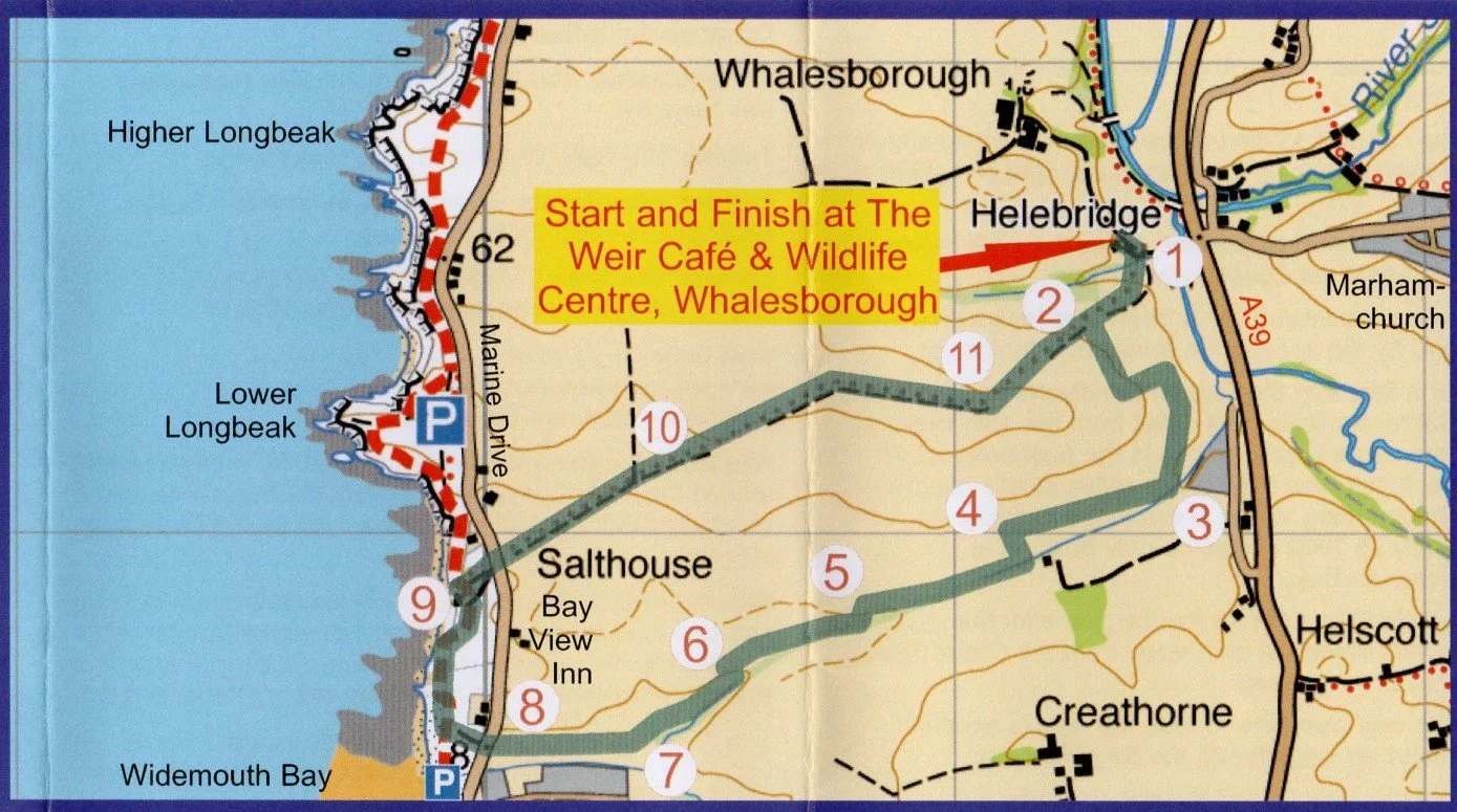 Walk, Helebridge hamlet-ancient route into Cornwall, Canal history and ...