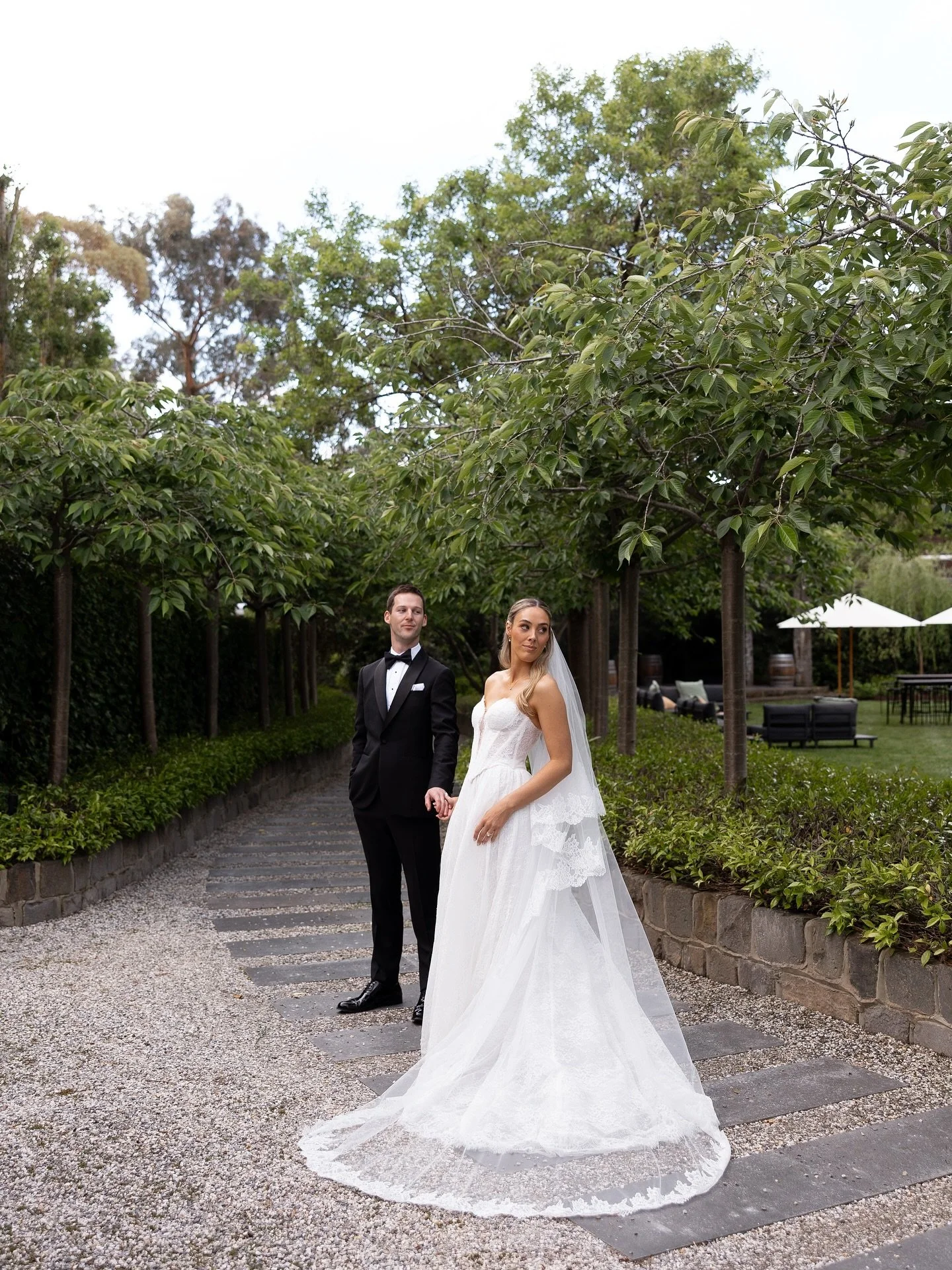 Amelia &amp; Tynan&rsquo;s elegant and romantic love celebrated at Willow &amp; Stone Estate. Amongst the lush hues of green and themes of something blue, between the softly cascading lace, modern details and editorial frames, there was love, laughte